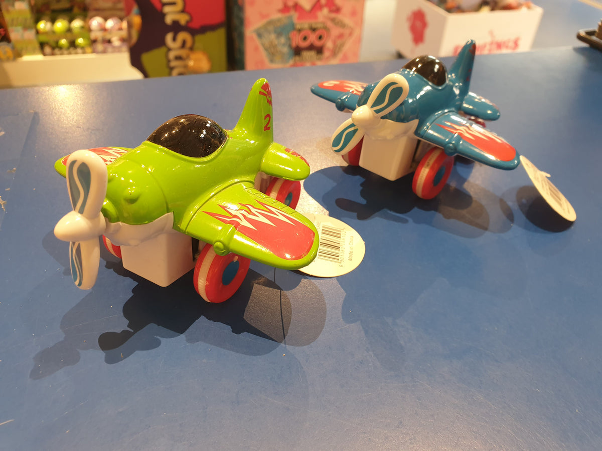 DIE CAST METAL FRICTION PLANE - Toyworld Frankston