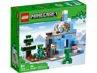 LEGO MINECRAFT 21243 THE FROZEN PEAKS - Toyworld Frankston