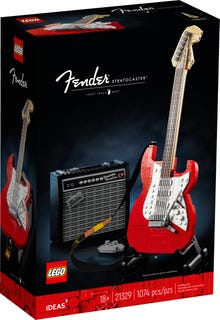 LEGO 21329 IDEAS FENDER STRATOCASTER - Toyworld Frankston
