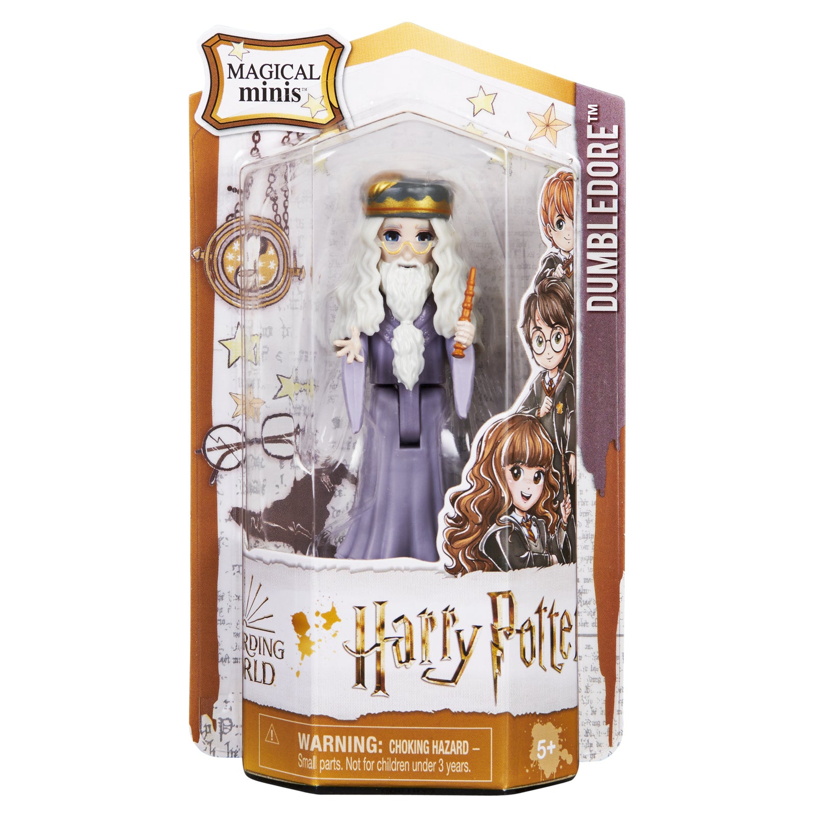 HARRY POTTER MAGICAL MINIS SMALL DOLL- DUMBLEDORE - Toyworld Frankston