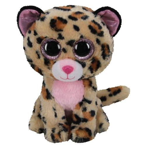 TY BEANIE BOOS REGULAR LACEY LEOPARD - Toyworld Frankston