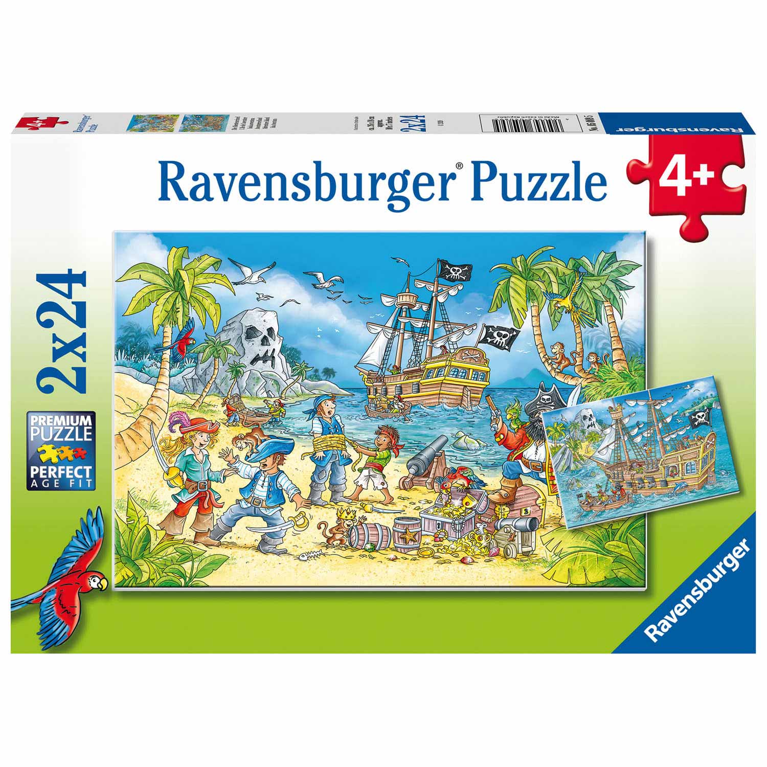 RAVENSBURGER ADVENTURE ISLAND PUZZLE 24PC - Toyworld Frankston