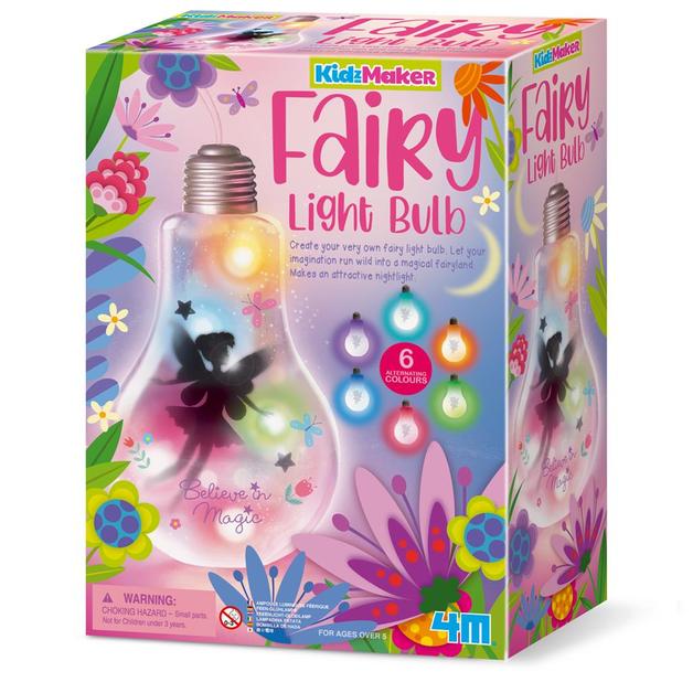 4M - KIDZLAB - FAIRY LIGHT BULB - Toyworld Frankston