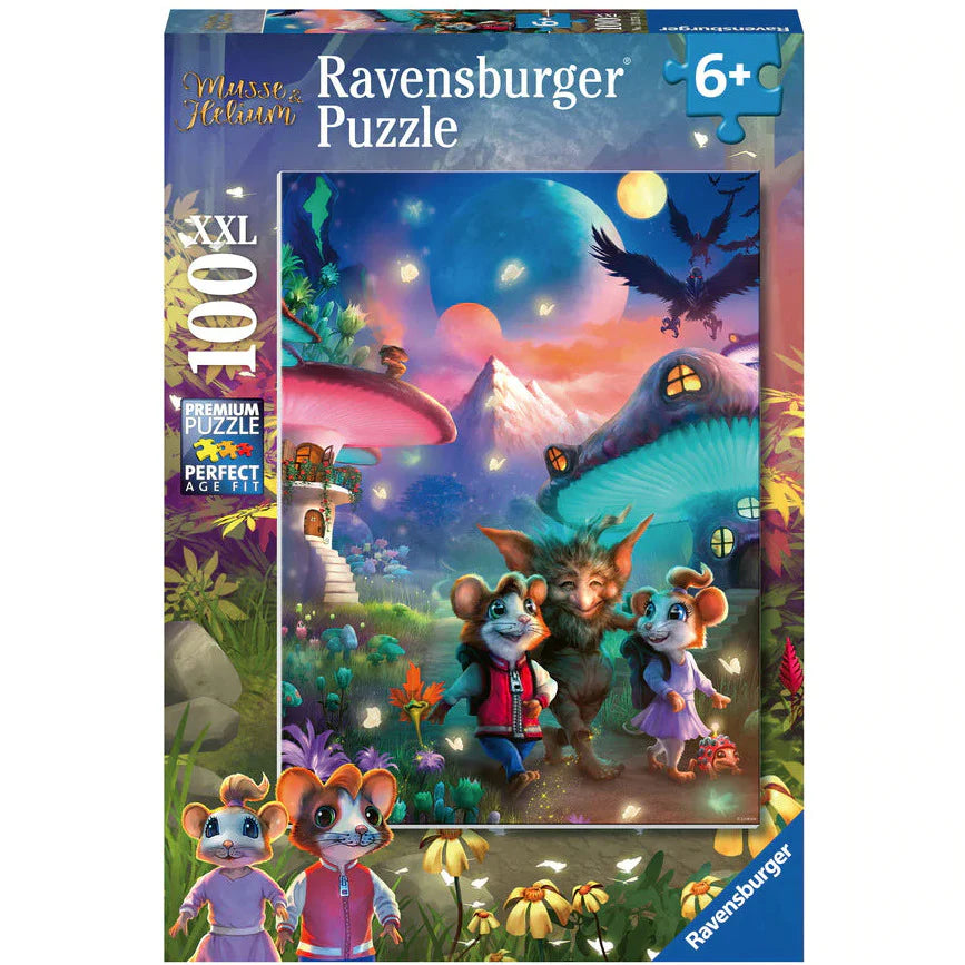 RBURG - ENCHANTING MUSHROOM TOWN 100PC - Toyworld Frankston