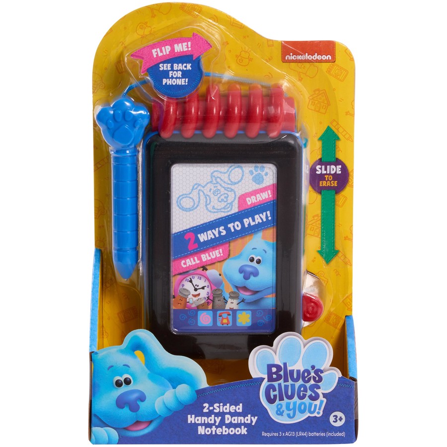 BLUES CLUES & YOU! 2 SIDED HANDY DANDY NOTEBOOK - Toyworld Frankston