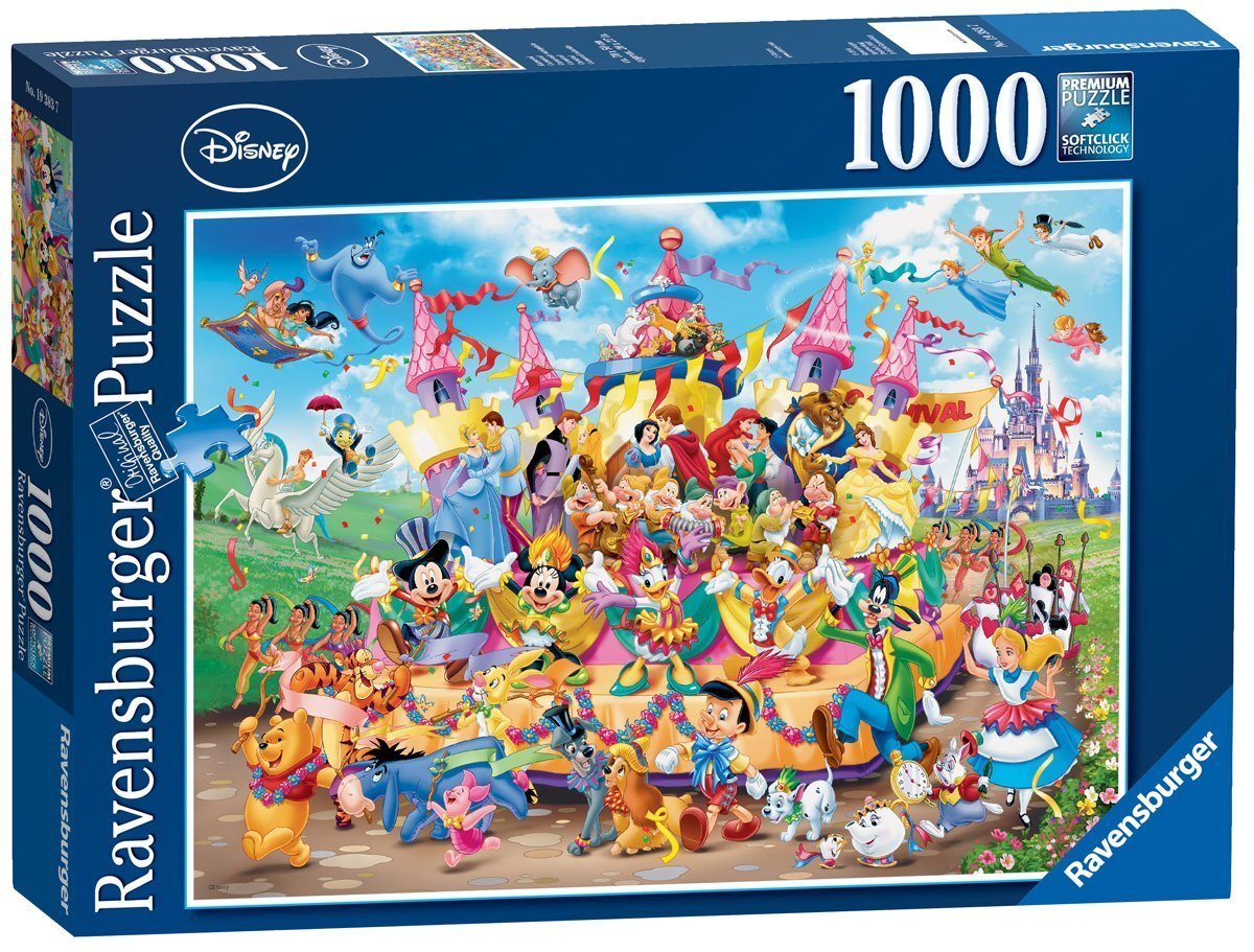 RAVENSBURGER DISNEY CARNIVAL 1000PC PUZZLE - Toyworld Frankston