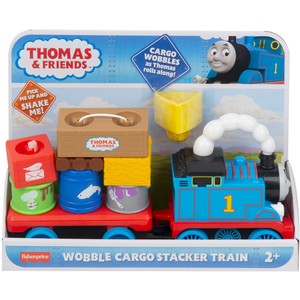 FISHER PRICE THOMAS AND FRIENDS WOBBLE CARGO STACKER TRAIN - Toyworld Frankston