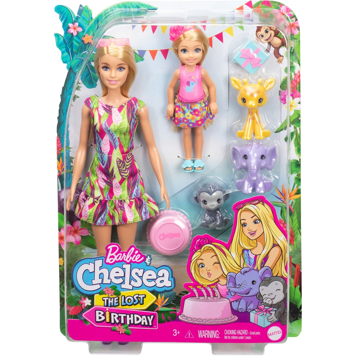 Barbie and Chelsea The Lost Birthday Doll and Pet Set - Toyworld Frankston