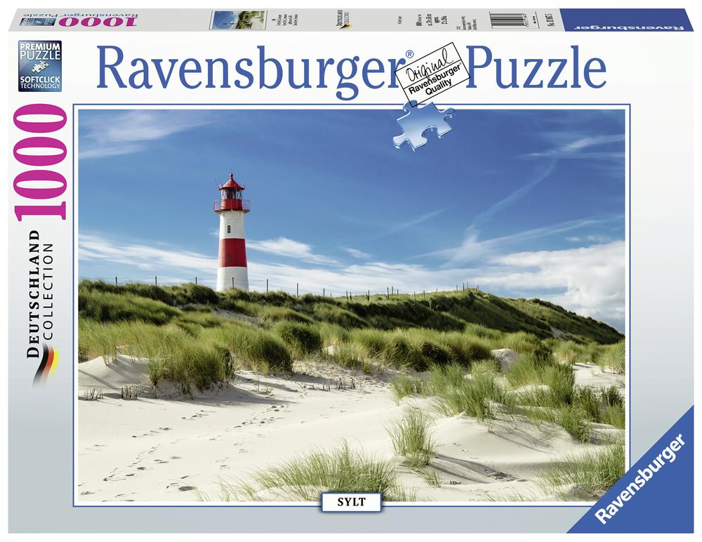 RAVENSBURGER - LIGHTHOUSE IN SYLT PUZZLE 1000PC - Toyworld Frankston