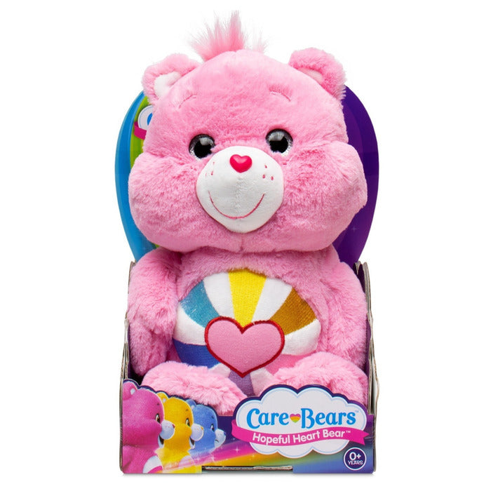 CARE BEARS UNLOCK THE MAGIC MEDIUM PLUSH - HOPEFUL HEART BEAR - Toyworld Frankston