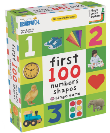 FIRST 100 NUMBERS SHAPES BINGO GAME - Toyworld Frankston