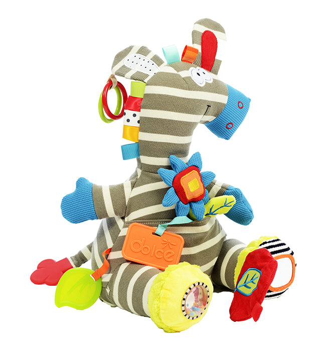 DOLCE TOYS - ACTIVITY ZEBRA - Toyworld Frankston