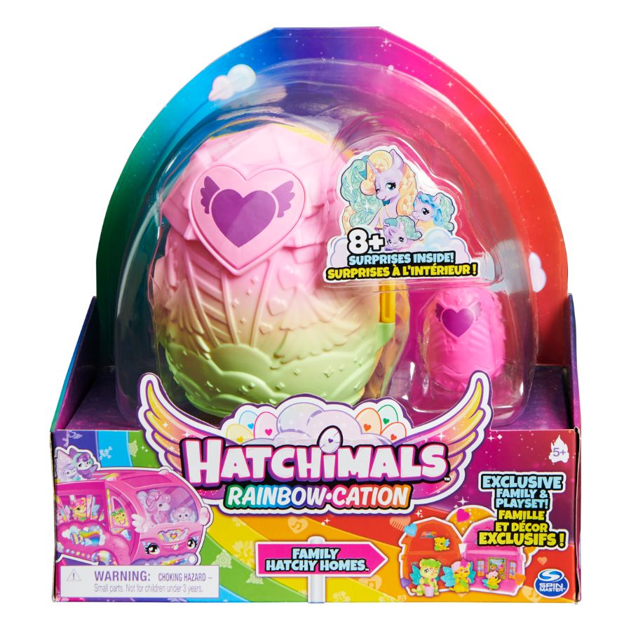 HATCHIMALS RAINBOWCATION FAMILY HATCHY HOMES - Toyworld Frankston
