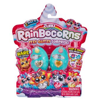 RAINBOCORNS ITZY GLITZY SURPRISE 2PK - Toyworld Frankston