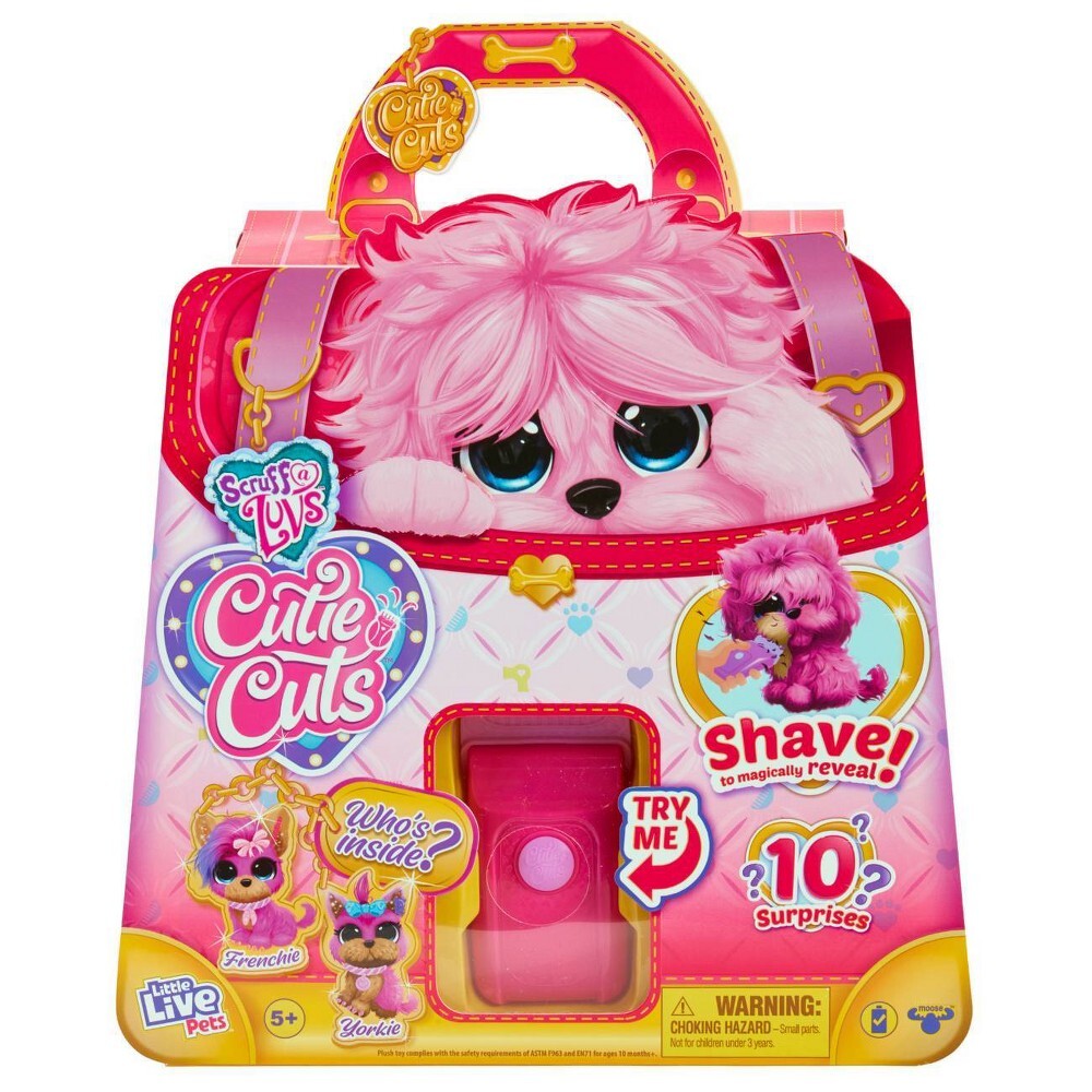 LITTLE LIVE PETS SCRUFF A LUVS CUTIE CUTS PINK - Toyworld Frankston