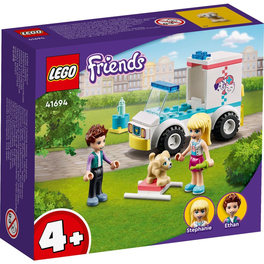 LEGO 41694 FRIENDS PET CLINIC AMBULANCE - Toyworld Frankston