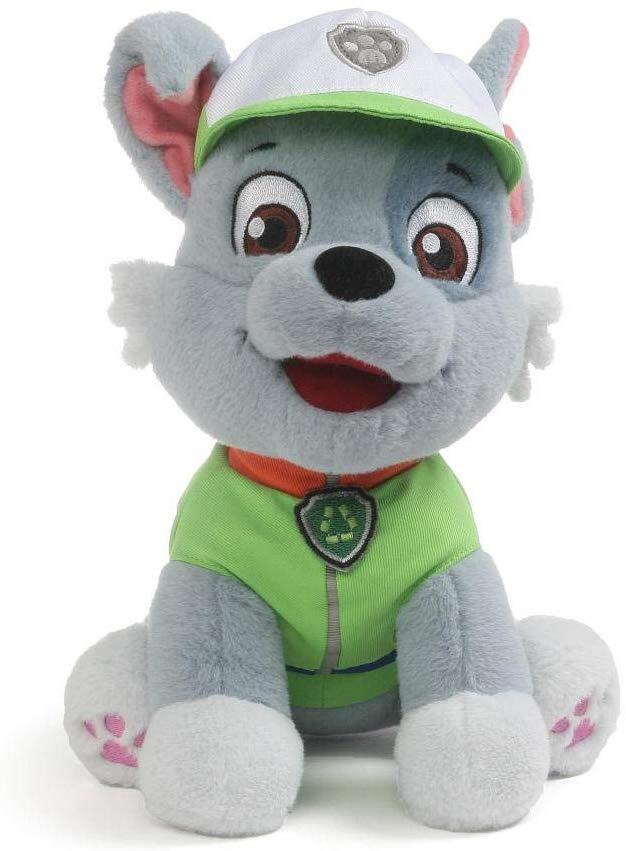 PAW PATROL ROCKY PLUSH 23CM GUND - Toyworld Frankston