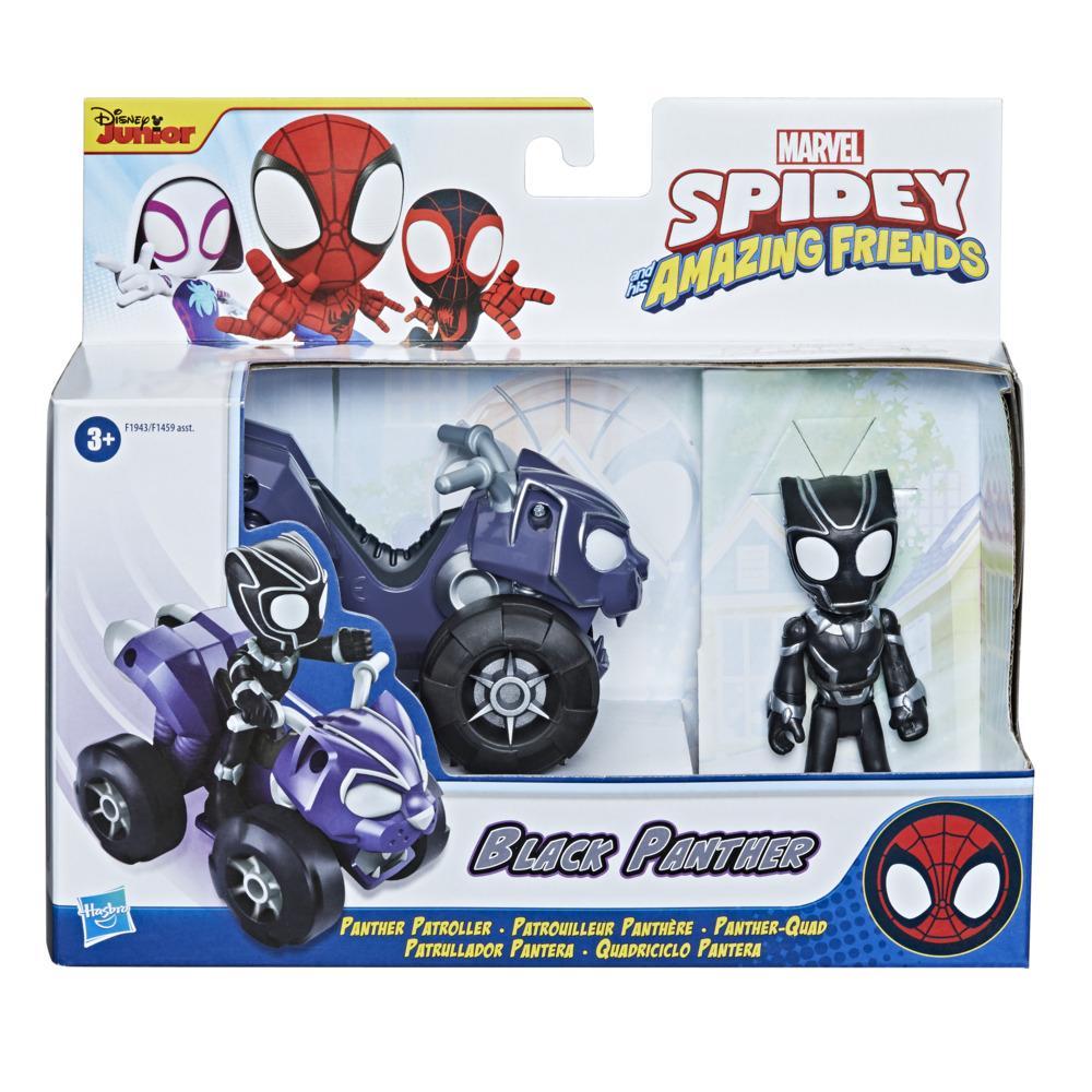 SPIDEY AMAZING FRIENDS HERO FIGURE SET - BLACK PANTHER - Toyworld Frankston