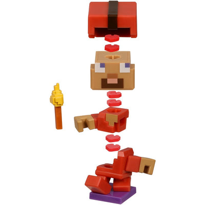 TREASURE X MINECRAFT OVERWORLD CAVES & CLIFFS MINE & CRAFT CHARACTER