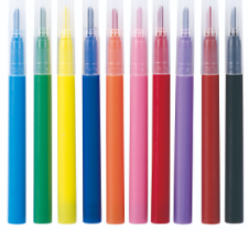 PLAYGO AIR BRUSH TATTOO REFILL MARKERS 16 PCS - REFILL - Toyworld Frankston