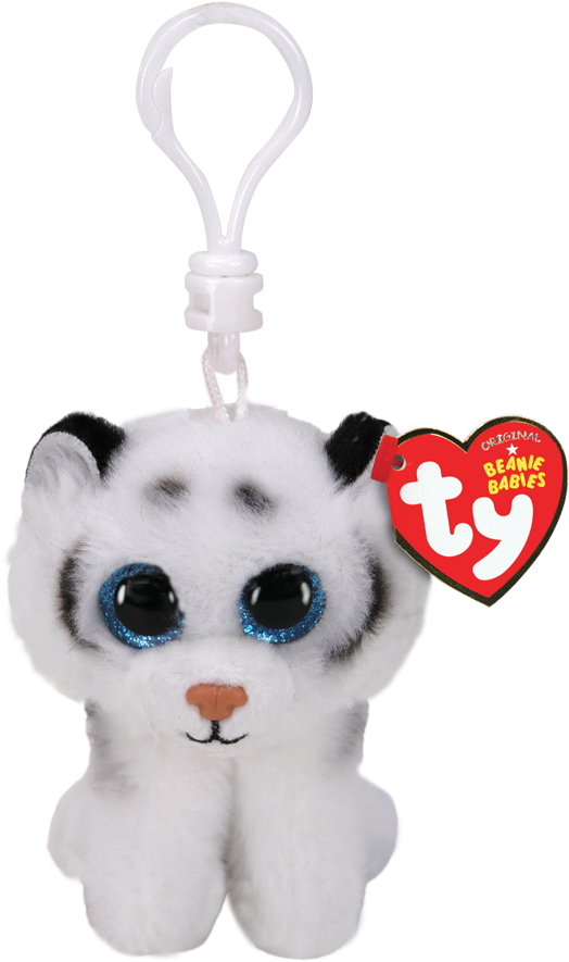 TY BEANIE BOOS CLIP ON TUNDRA