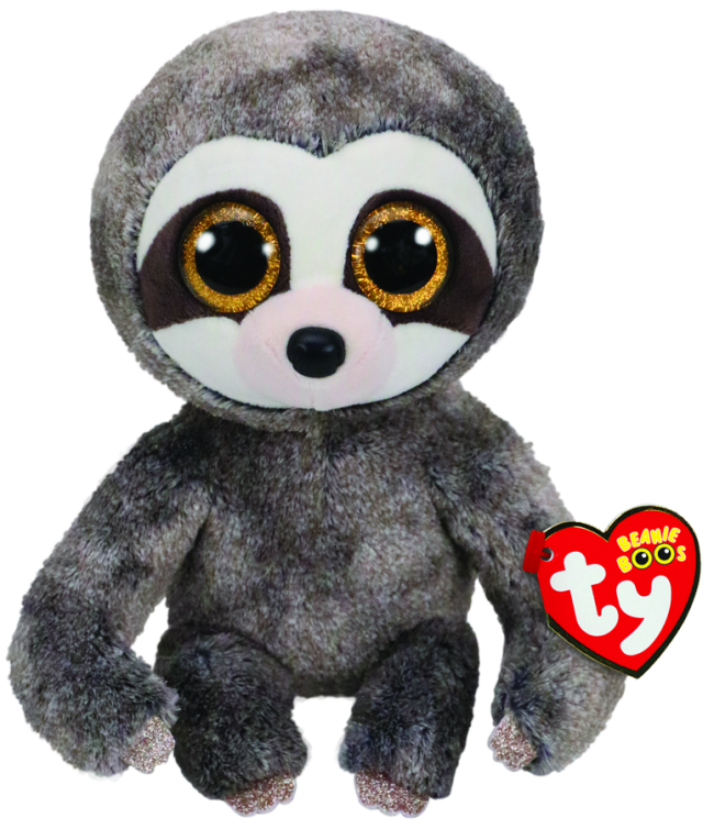 TY BEANIE BOOS LARGE DANGLER SLOTH - Toyworld Frankston