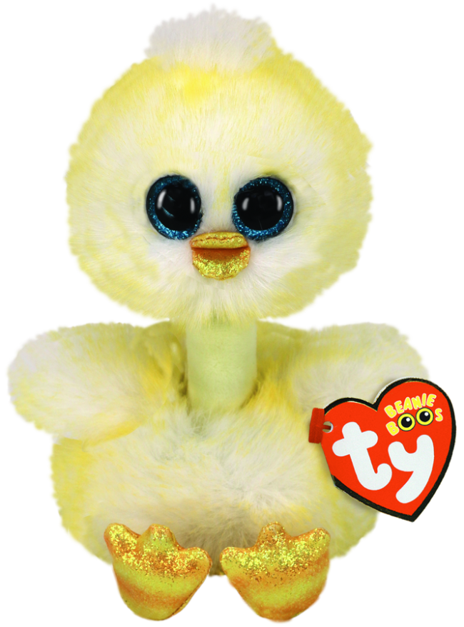 BEANIE BOOS BENEDICT CHICK LONG MED - Toyworld Frankston