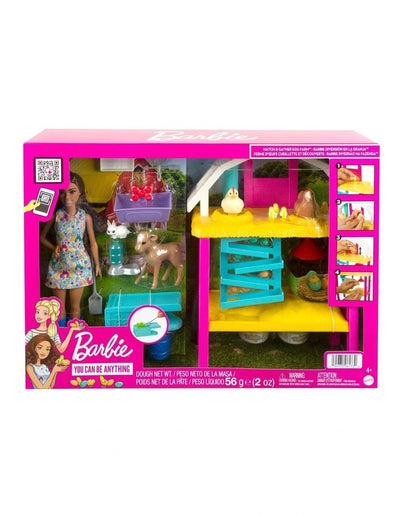 BARBIE HATCH AND GATHER FARMER PLAYSET - Toyworld Frankston