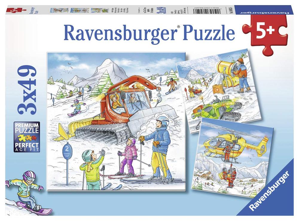 RBURG LETS GO SKIING PUZZLE - Toyworld Frankston