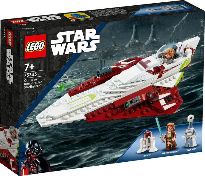 LEGO 75333 OBI-WAN KENOBI'S JEDI STARFIGHTER - Toyworld Frankston