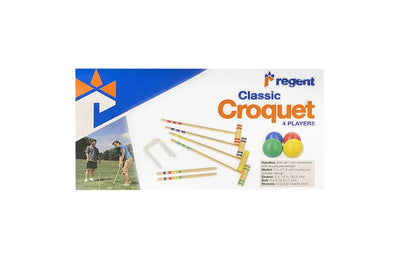 REGENT CLASSIC CROQUET 4 PLAYERS - Toyworld Frankston