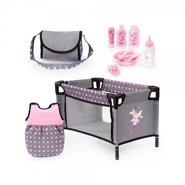 Bayer Care 11-in-1 Care Accessory Set - Pink & Grey - Toyworld Frankston