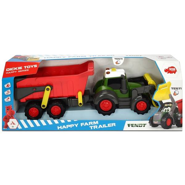 FENDT FARM TRACTOR W/TRAILER - Toyworld Frankston