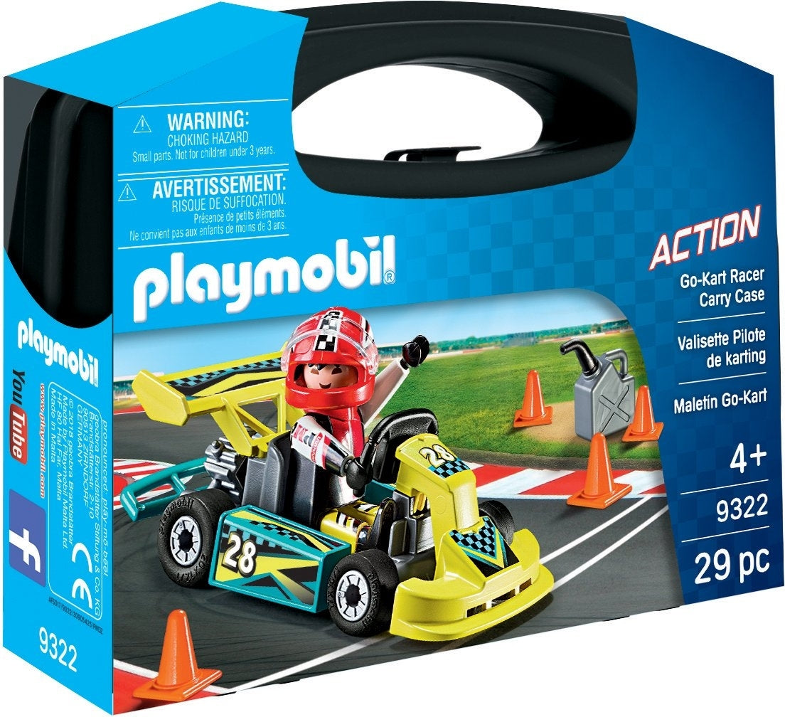 PLAYMOBIL - GO KART RACER CARRY CASE - Toyworld Frankston