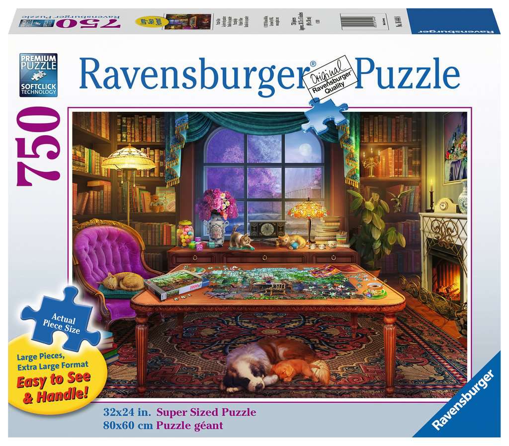 RAVENSBURGER PUZZLERS PLACE 750Pc - Toyworld Frankston