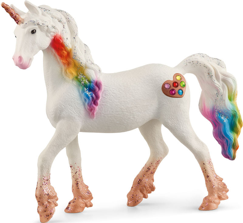 SCHLEICH - RAINBOW LOVE UNICORN MARE - Toyworld Frankston