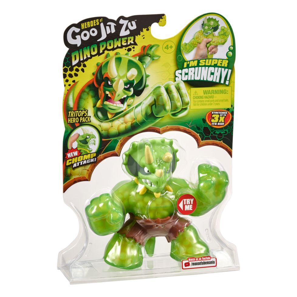GOO JIT ZU DINO POWER PACK - TRITOPS - Toyworld Frankston