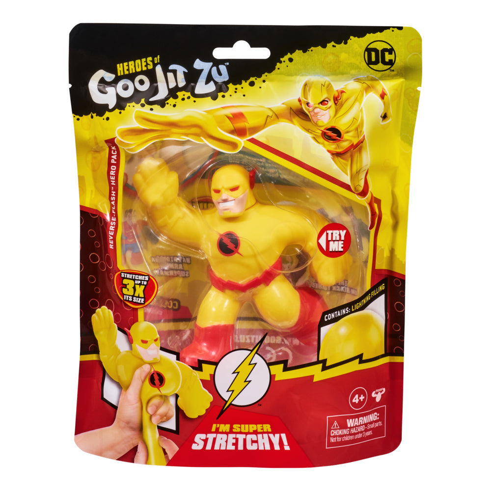 HEROES OF GOO JIT ZU DC S3 REVERSE-FLASH FIGURE - Toyworld Frankston