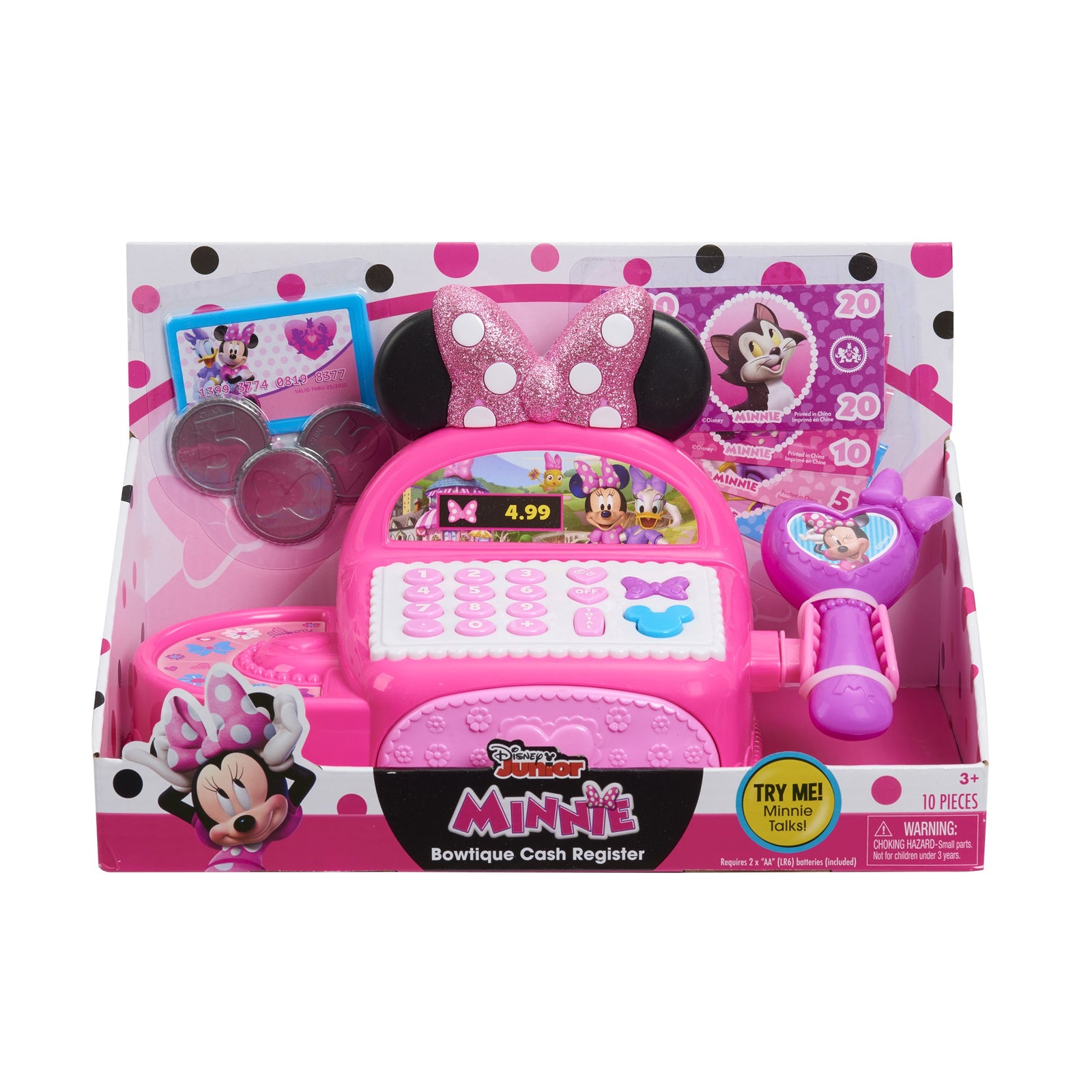 MINNIE'S HAPPY HELPERS BOWTIQUE CASH REGISTER - Toyworld Frankston