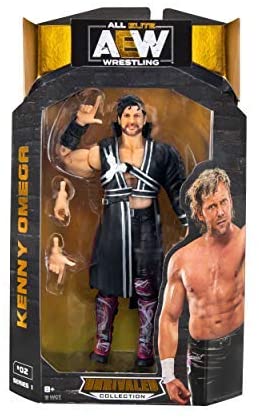 AEW UNRIVALED FIGURE PACK - KENNY OMEGA - Toyworld Frankston