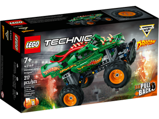 LEGO TECHNIC 42149 MONSTER JAM DRAGON - Toyworld Frankston