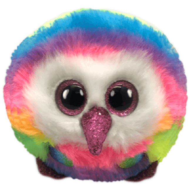 TY PUFFIES OWEN RAINBOW - Toyworld Frankston