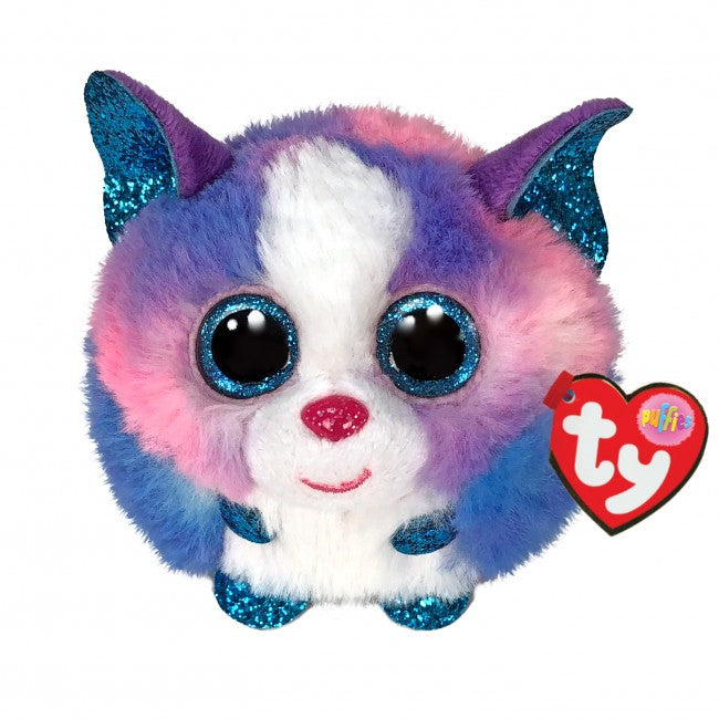 TY BEANIE BALLS - CLEO - MULTI COLOUR HUSKY - Toyworld Frankston