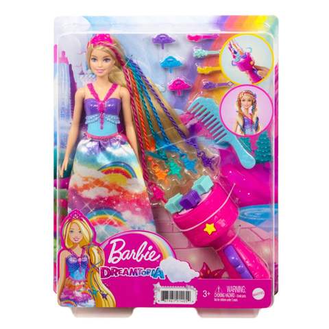 BARBIE DREAMTOPIA TWIST N STYLE HAIR PRINCESS - Toyworld Frankston