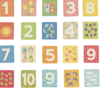 SPLASH CARDS - COUNT AND MATCH - Toyworld Frankston