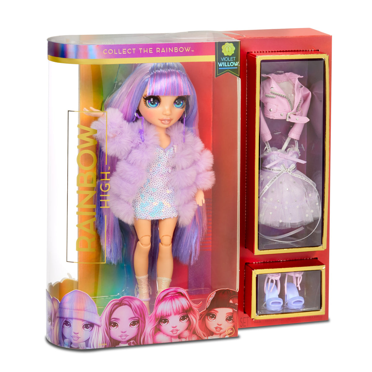 RAINBOW HIGH FASHION DOLL- VIOLET WILLOWS - Toyworld Frankston