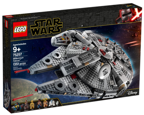 LEGO 75257 STAR WARS MILLENNIUM FALCON - Toyworld Frankston