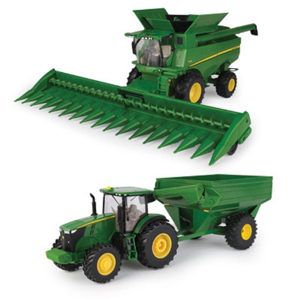 CORN HARVESTING SET 1:32 JOHN DEERE - Toyworld Frankston