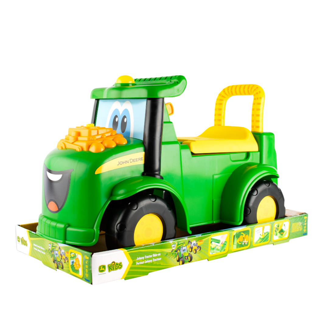JOHN DEERE JOHNNY TRACTOR RIDE ON - Toyworld Frankston