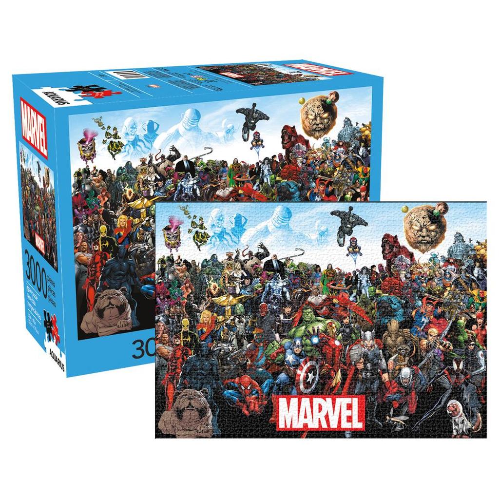 MARVEL CAST 3000 PC PUZZLE - Toyworld Frankston